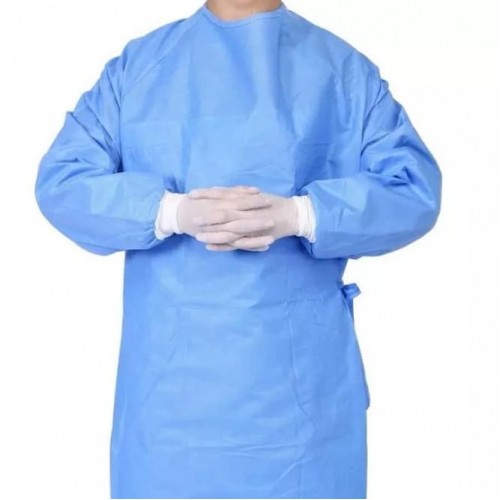Халаты хирургические с завязками на спине 