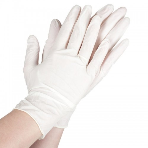 Хирургические латексные перчатки стерильные неопудренные без валика