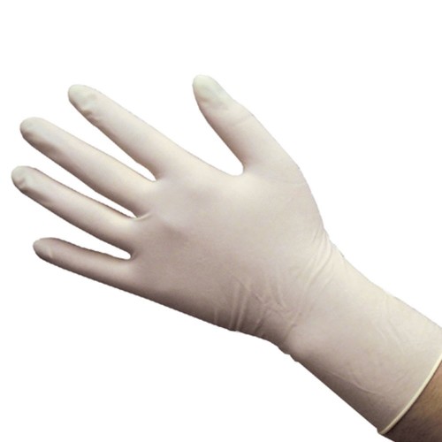 Хирургические нестерильные перчатки латексные анатомической формы