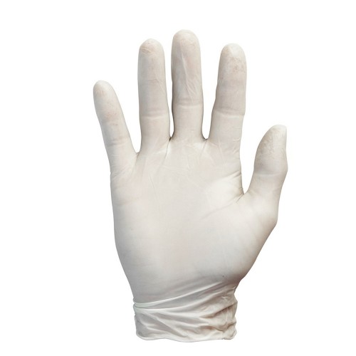 Латексные диагностические опудренные нестерильные перчатки 