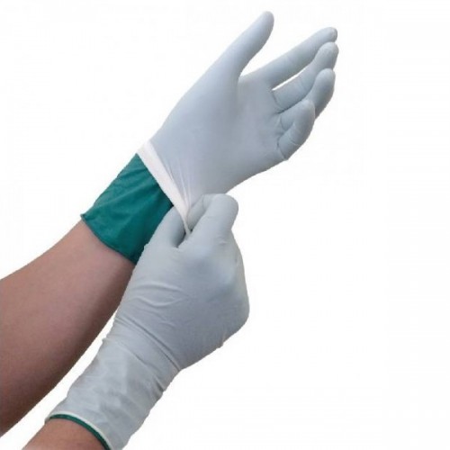 Хирургические синтетические перчатки с индикацией прокола