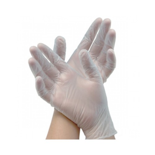 Виниловые одноразовые перчатки