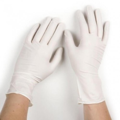 Хирургические стерильные перчатки с манжетой без валика