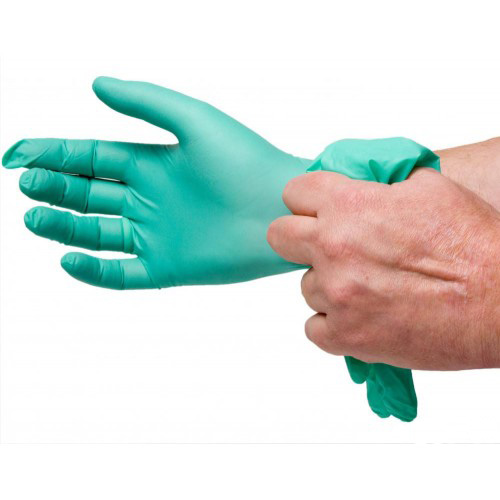 Хирургические перчатки неопреновые стерильные неопудренные