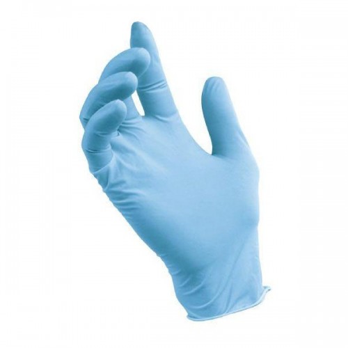 Нитриловые одноразовые неопудренные перчатки 
