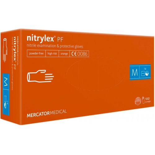 Перчатки nitrylex PF для использования в ситуациях повышенного риска