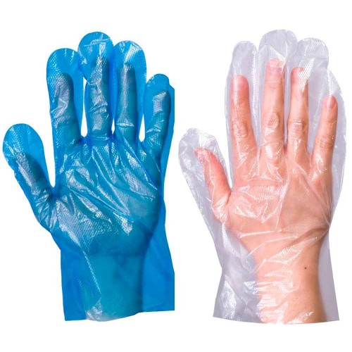 Полиэтиленовые текстурированные перчатки