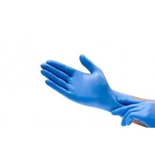 Хирургические синие перчатки