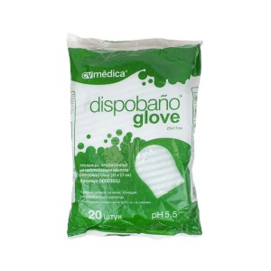 Пенообразующие рукавицы DISPOBANO Glove (с ПЭ), 20 шт. 
