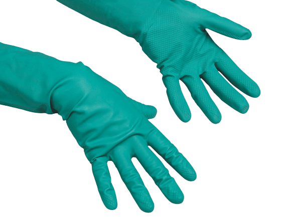 хирургические зелёные перчатки