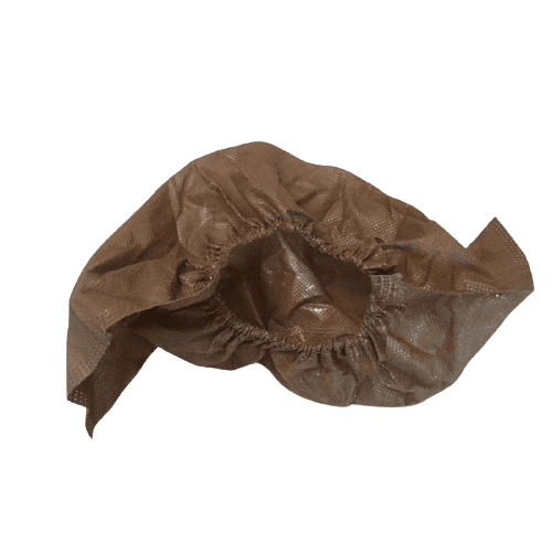 Текстурированные бахилы 100 мкм коричневые