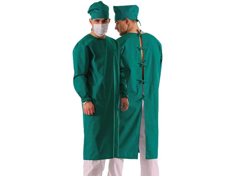Халат хирургический зеленый