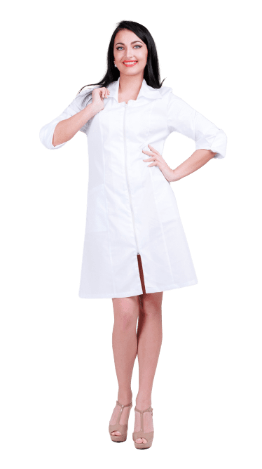 Медицинское платье халат