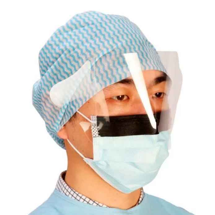 Медицинская маска с экраном для хирургов
