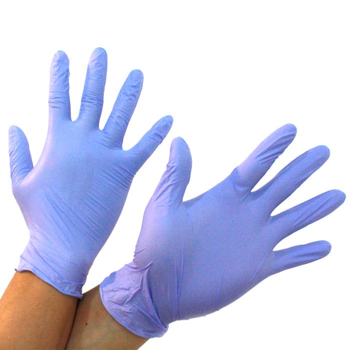 Нитриловые хирургические стерильные неопудренные перчатки