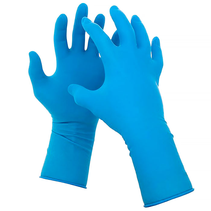 Смотровые нестерильные перчатки с повышенной прочностью