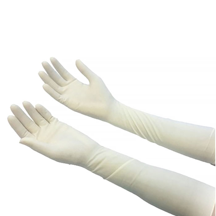 Гинекологические неопудреные перчатки Макси с удлинённой каргой
