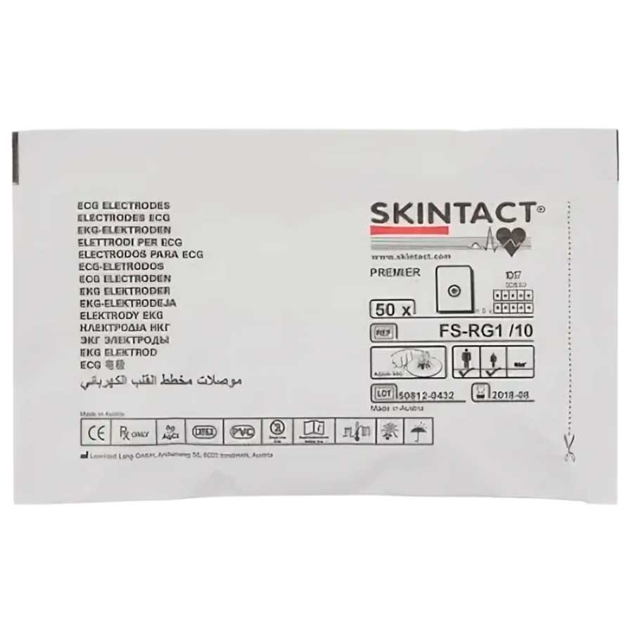 Электроды для ЭКГ одноразовые Skintact FS-RG1/10 в упаковке