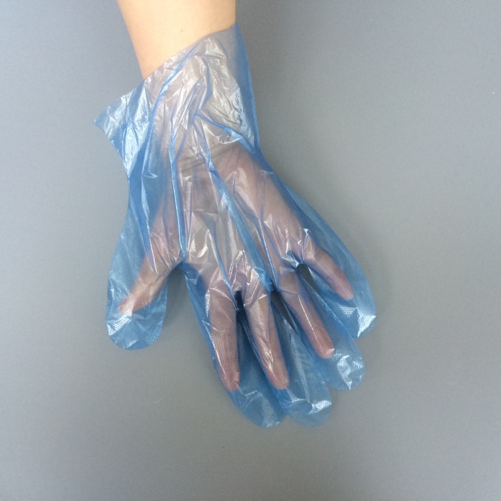 Полиэтиленовые перчатки без валика