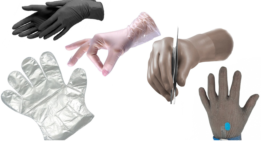 Виды медицинских перчаток