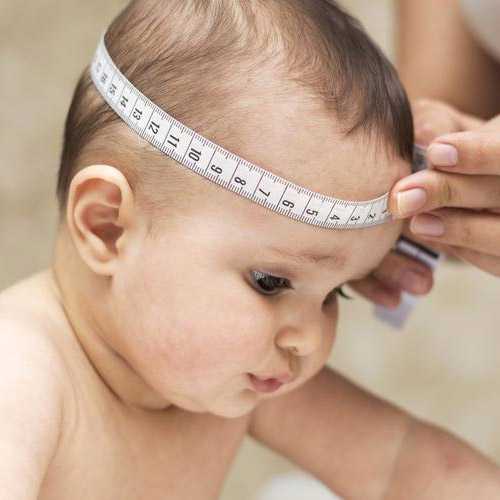 Лента для измерения окружности головы малыша