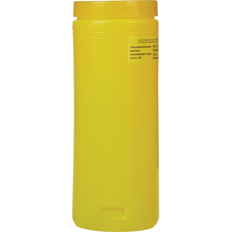 Упаковка для сбора медицинских отходов Олданс (банка 2 литра)