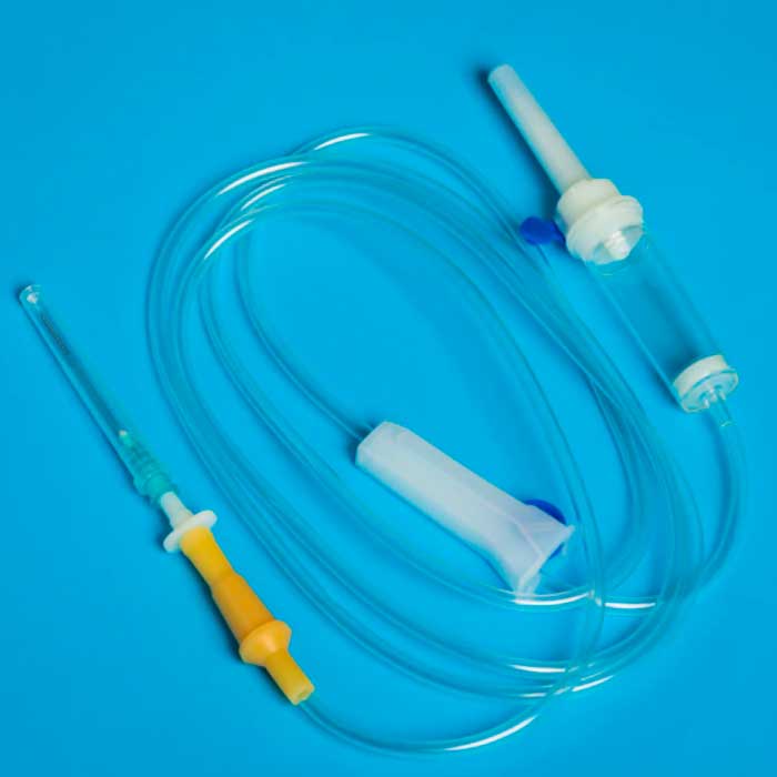 Система инфузионная KDM пластиковый шип длина иглы 40 мм
