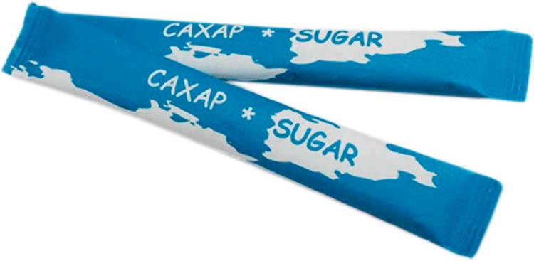 Сахар с нейтральным логотипом